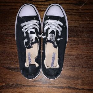 Black Converse- shoreline style